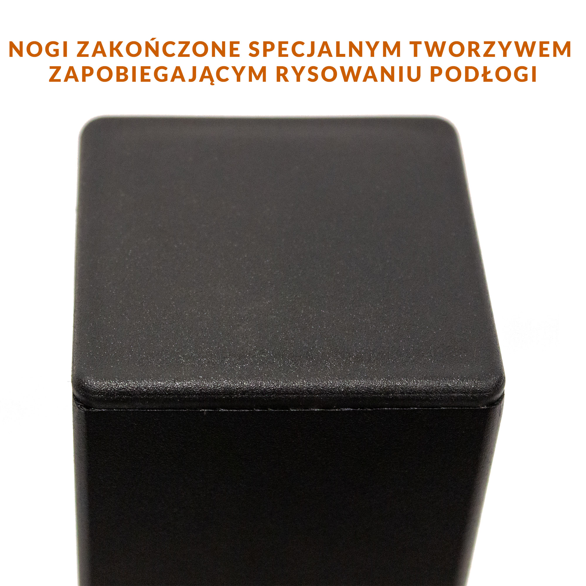 Noga metalowa do stołu loft 70 x 72 cm profil 60x60 Stelaż - obrazek 4