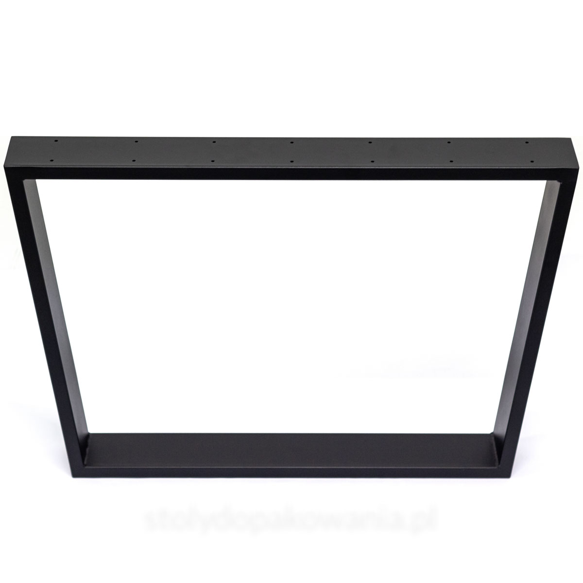 Noga metalowa do stołu loft industrial 72,5 x 50 cm profil 80x20 trapez - obrazek 3