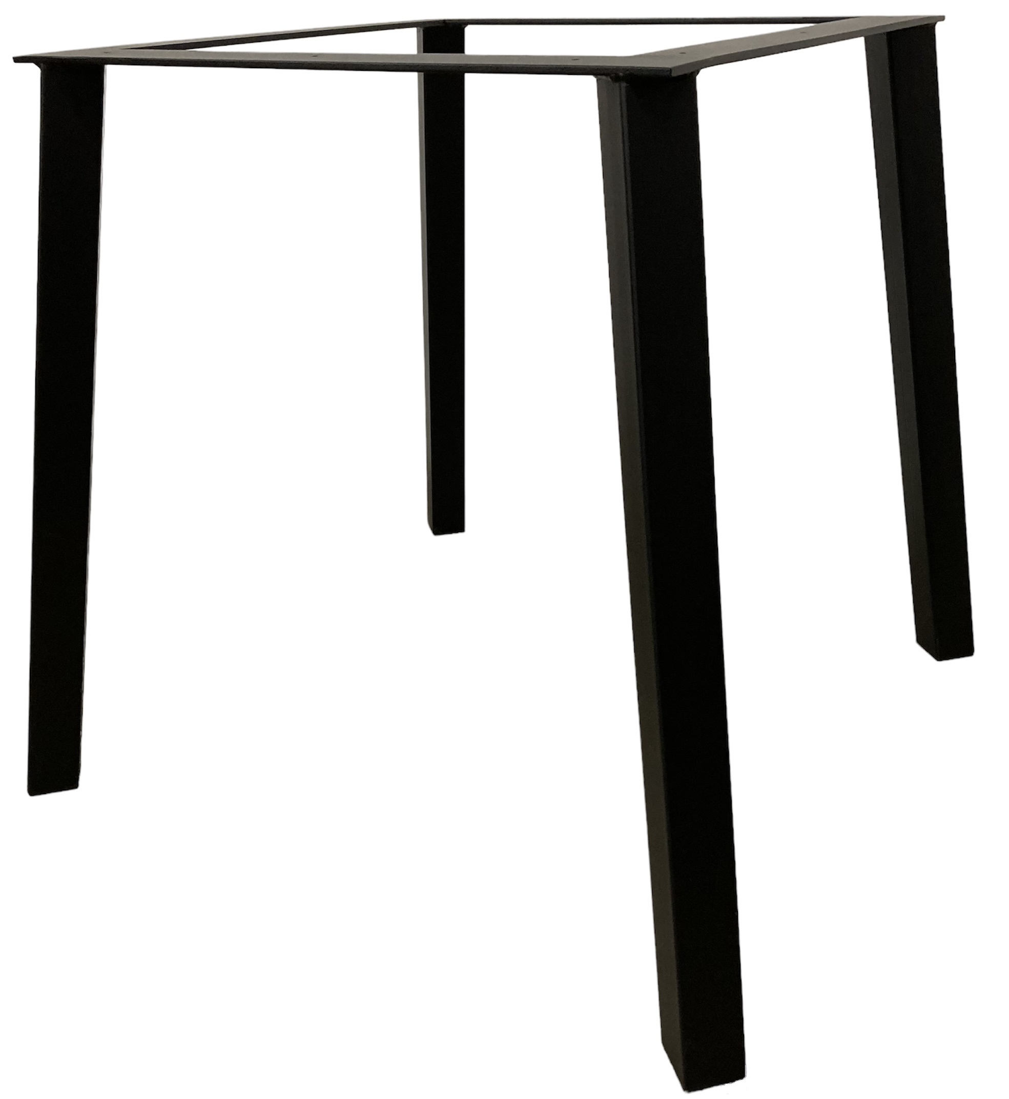 Stelaż metalowy do stołu okrągłego nogi Loft kwadrat 80x80x72 profil 50x50 - obrazek 3