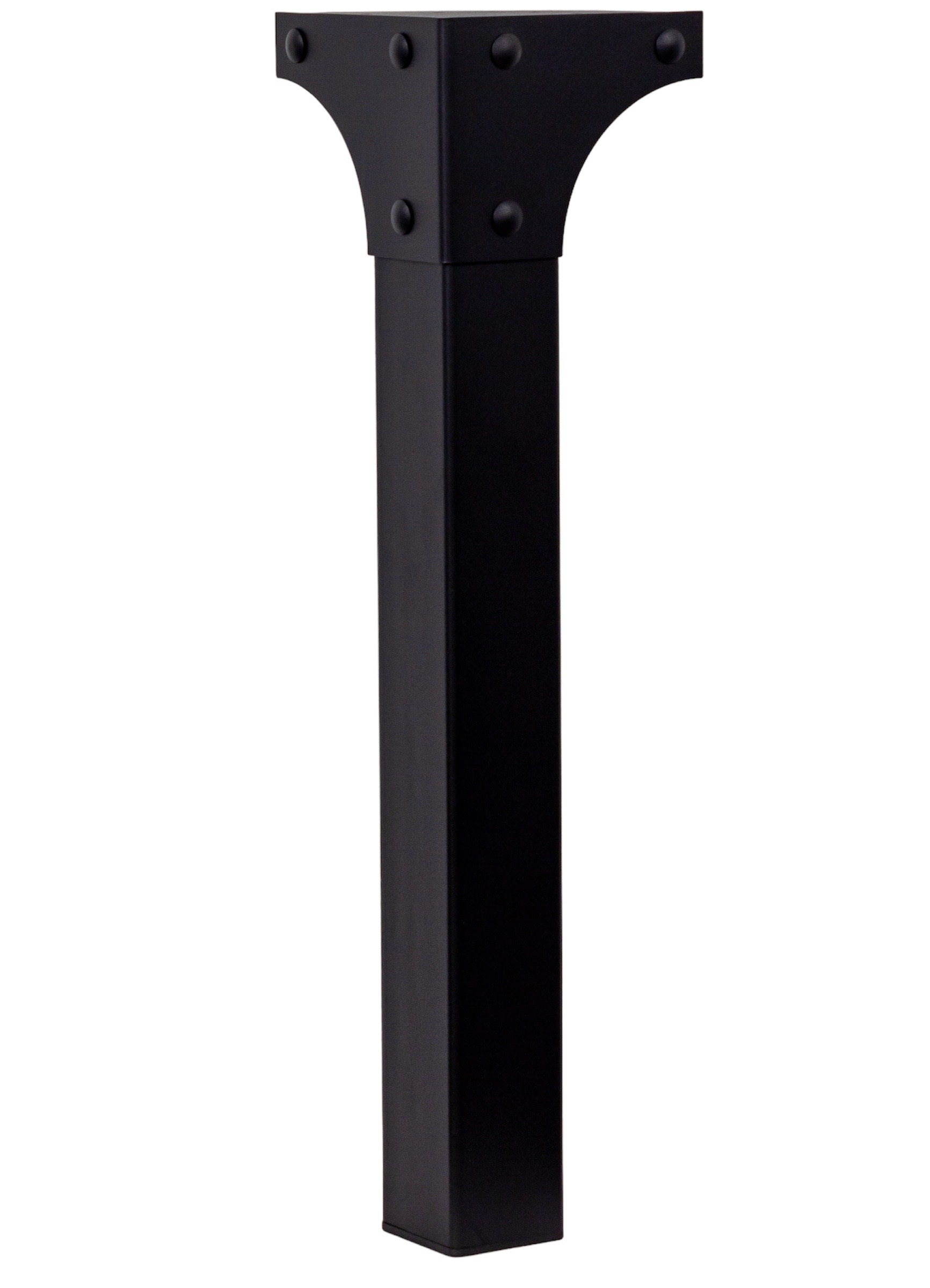 Noga kątowa metalowa do stołu loft industrial 72 cm profil 80x40 1 szt. – Bild 12