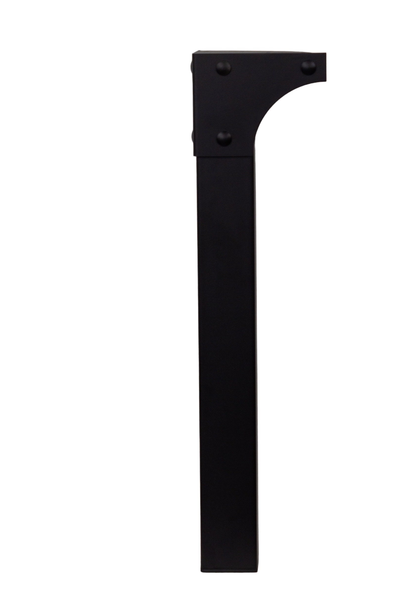 Noga kątowa metalowa do stołu loft industrial 72 cm profil 80x40 1 szt. – Bild 9