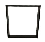 Noga metalowa do stołu loft 80 x 72 cm profil 100x20 PREMIUM