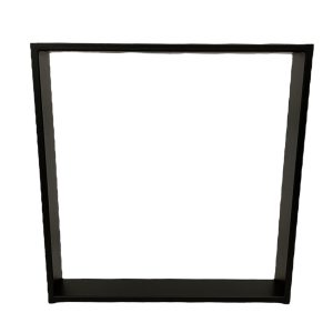Noga metalowa do stołu loft 80 x 72 cm profil 100x20 PREMIUM