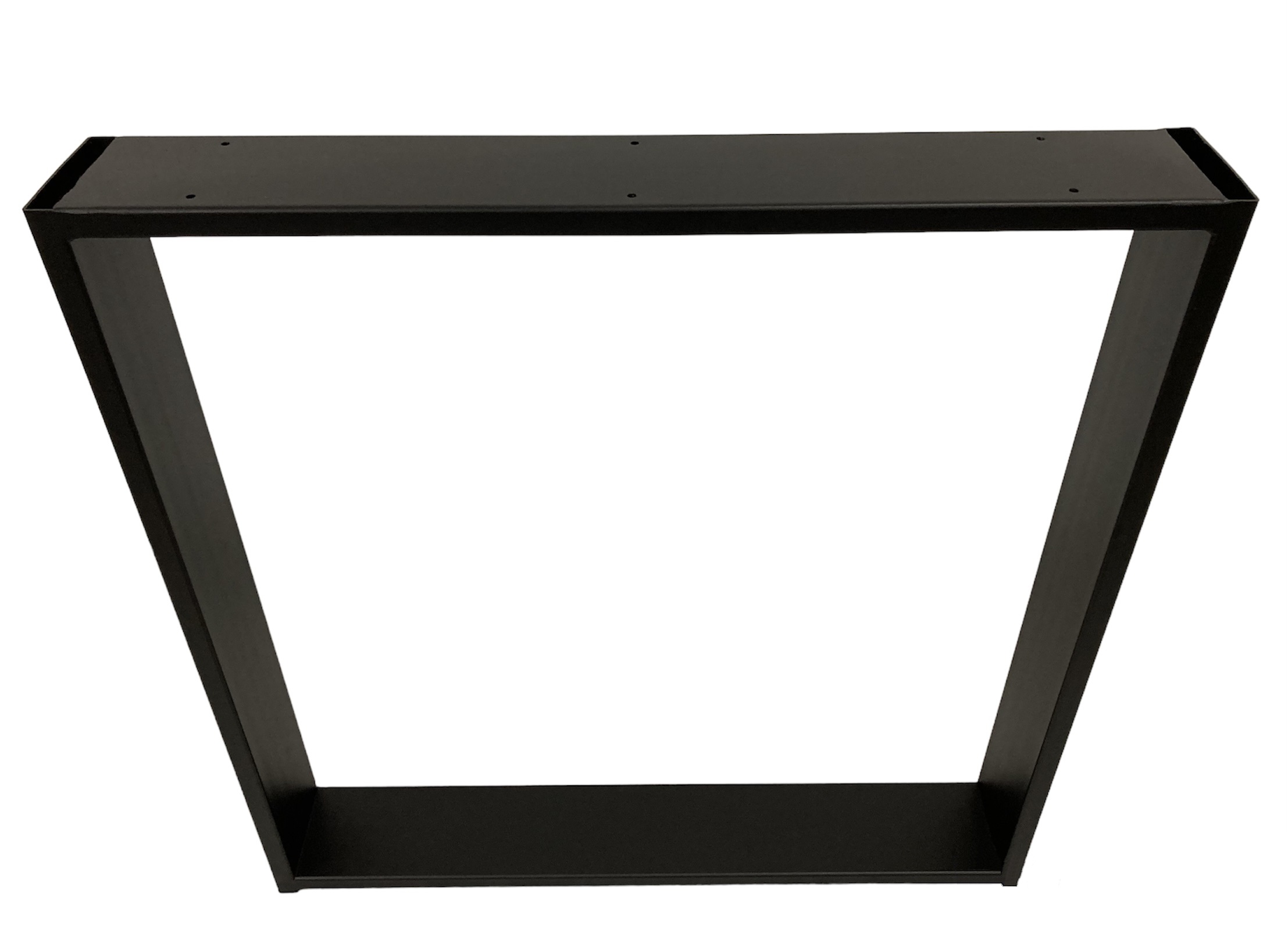 Noga metalowa do stołu loft 80 x 72 cm profil 100x20 PREMIUM - Image 2