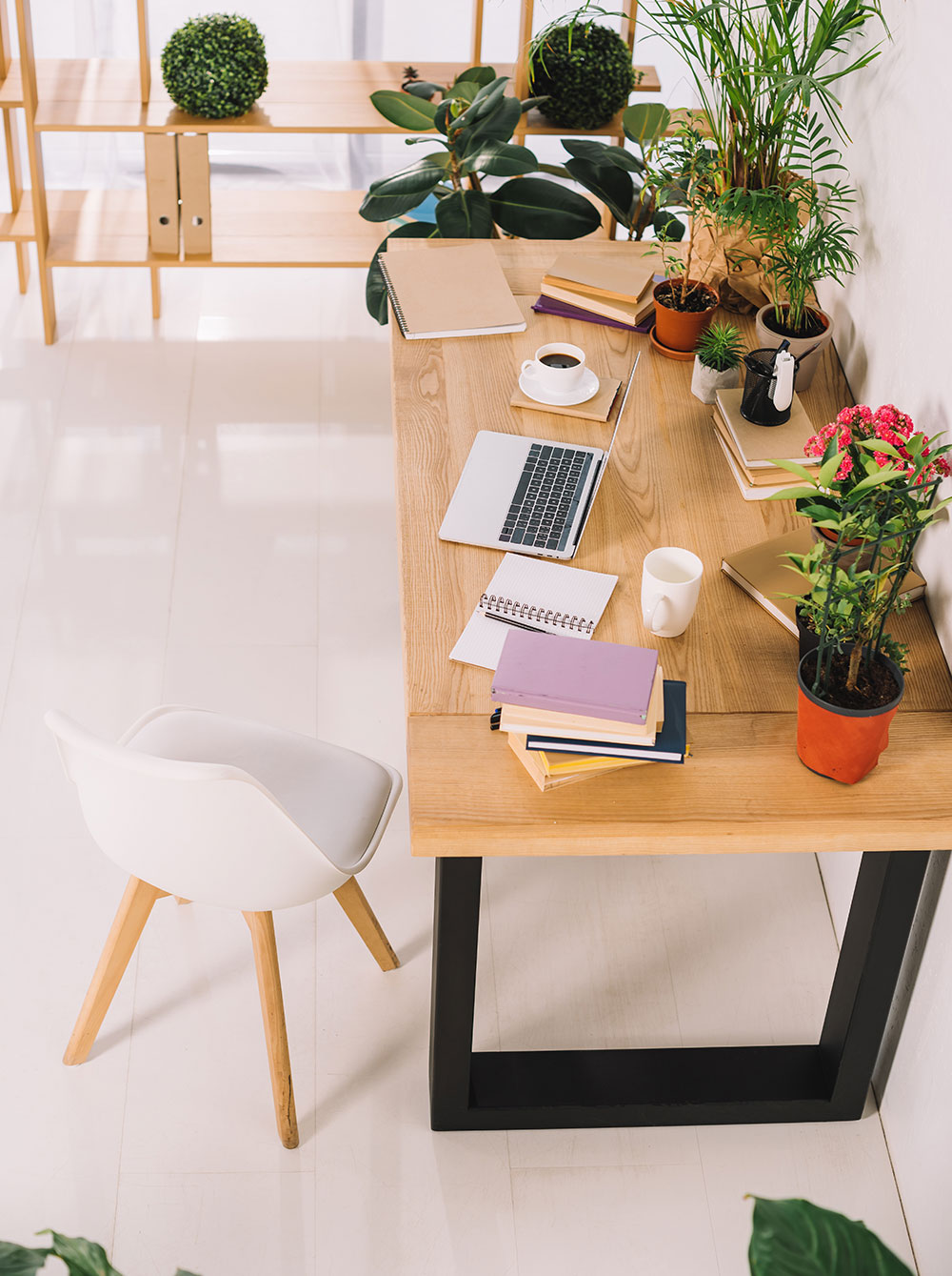 Noga metalowa do stołu loft 70 x 72 cm profil 80x20 ze wspórką, wzmocnieniem - obrazek 8